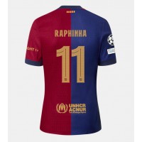 Barcelona Raphinha Belloli #11 Fußballbekleidung Heimtrikot 2024-25 Kurzarm